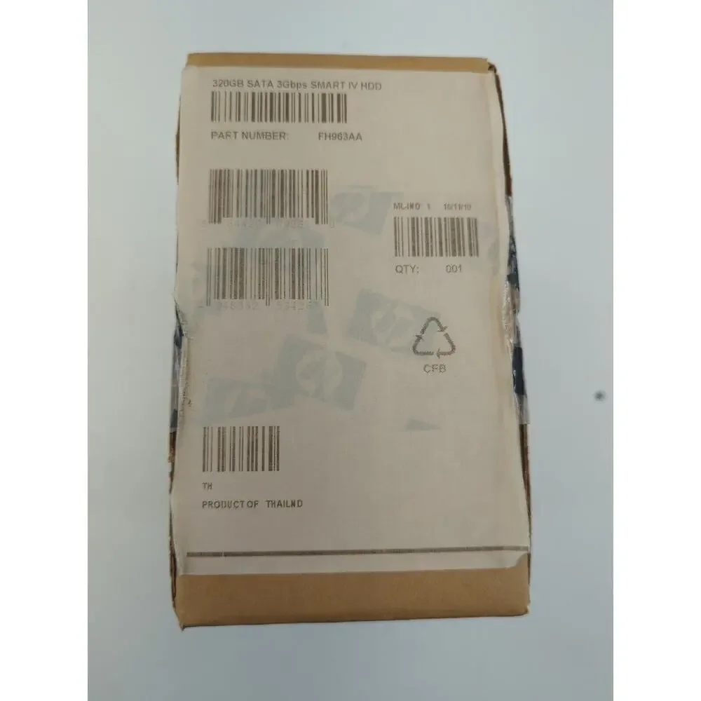 HP 320GB Sata 3 GBPS Smart Iv 7200RPM 3Gbps‎ MDL 3.5